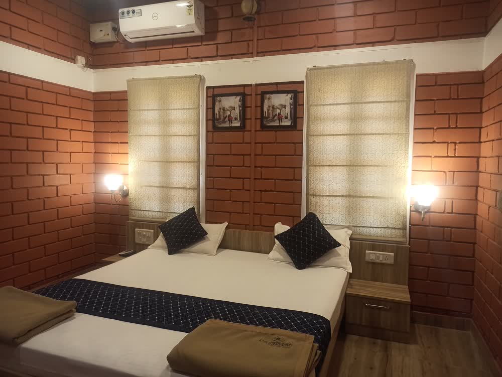Panchavati Sringeri Hotel Bedroom Interior
