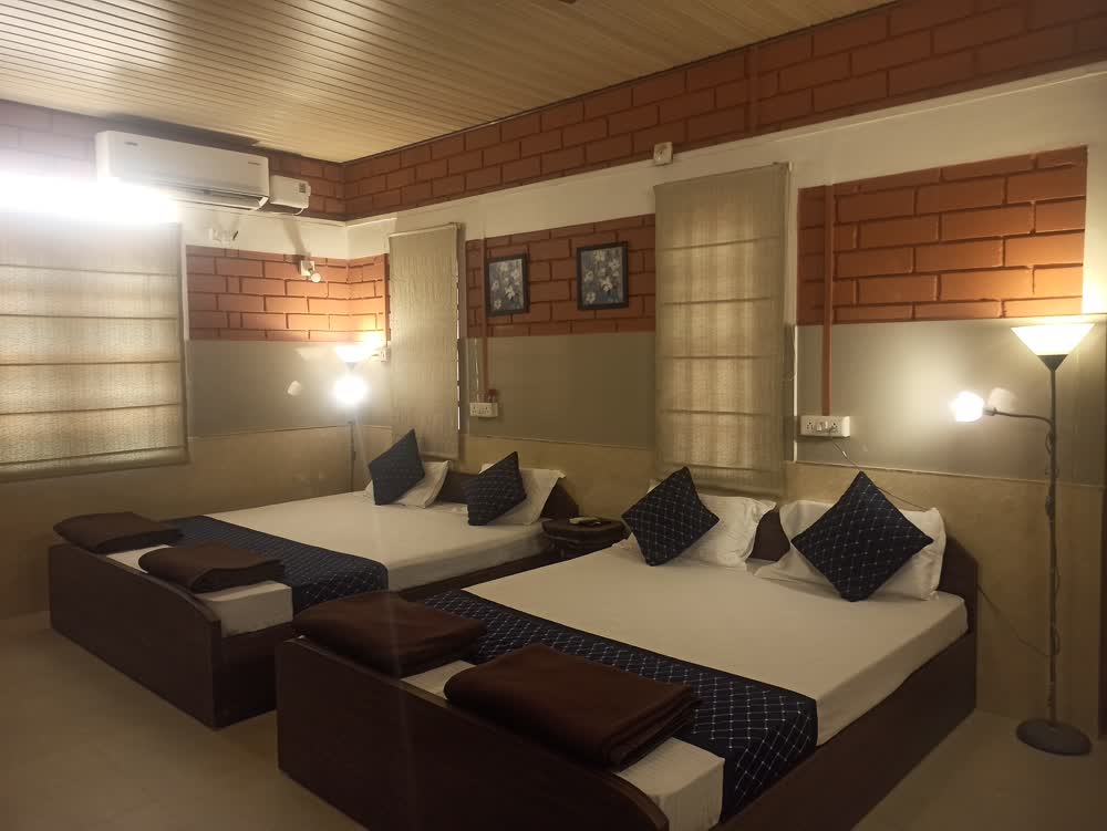 Panchavati Sringeri Lodge Room Interior
