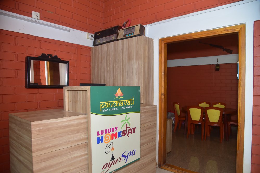 Panchavati Sringeri Hotel Lunch Room